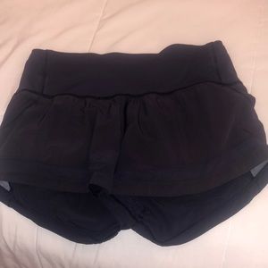 lululemon high waisted shorts